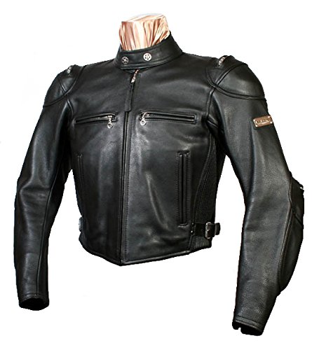 Amazon.co.jp: カドヤ(KADOYA) バイク用レザージャケット BLACK STAR